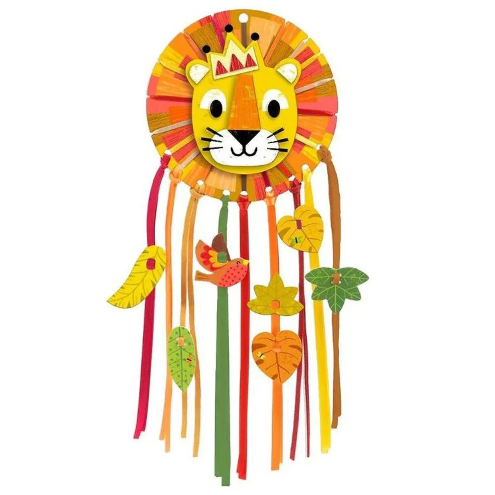 Djeco Do It Yourself - Little Lion Dreamcatcher to Create 4 yrs+ - Image 4