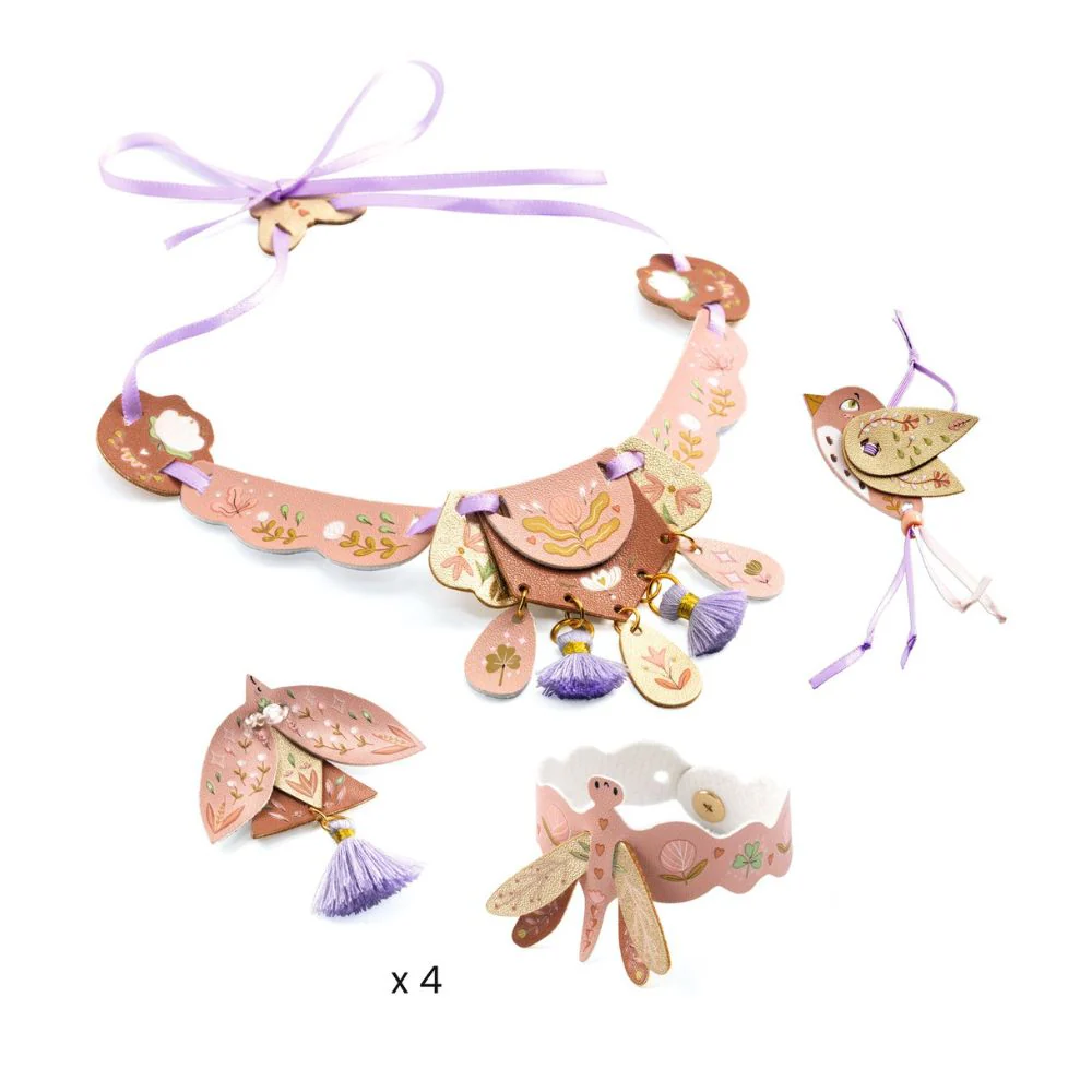 Djeco Do It Yourself Miss Rosefinch - Leather Jewellery To Make, - Image 3