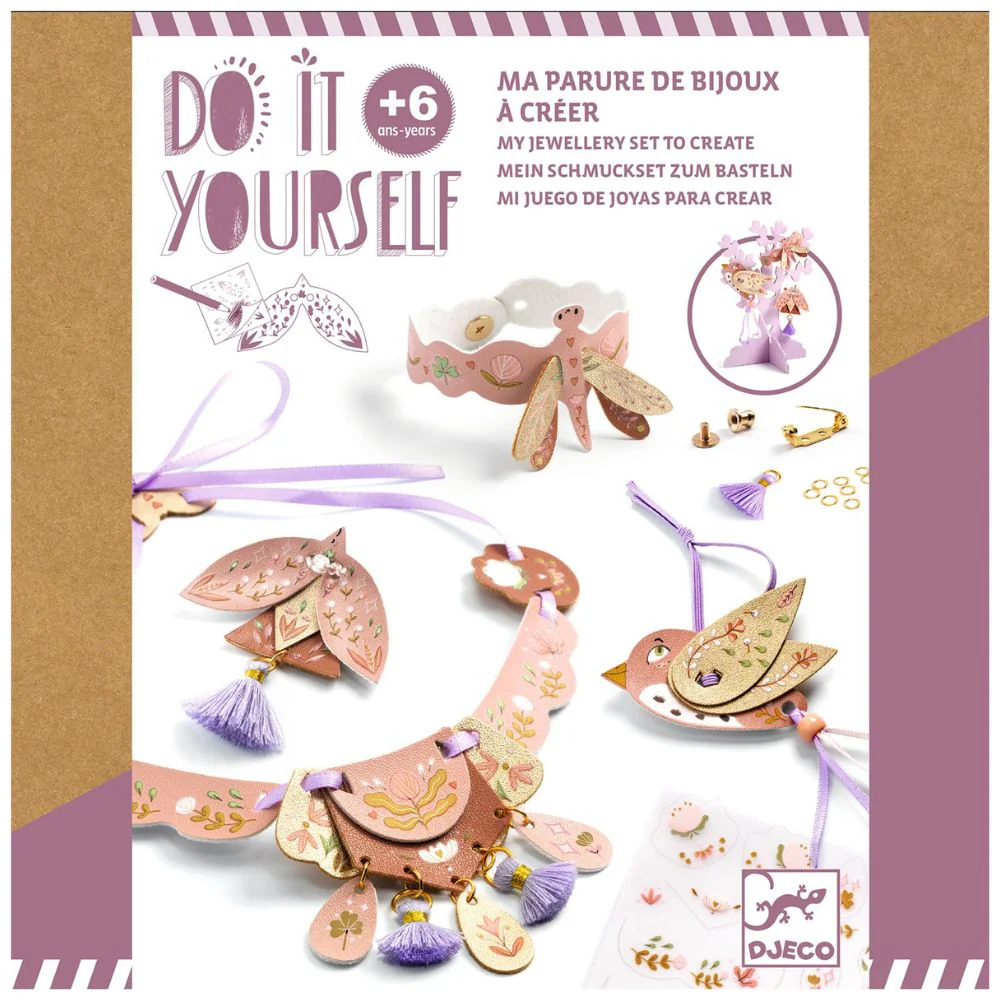 Djeco Do It Yourself Miss Rosefinch - Leather Jewellery To Make, - Image 8