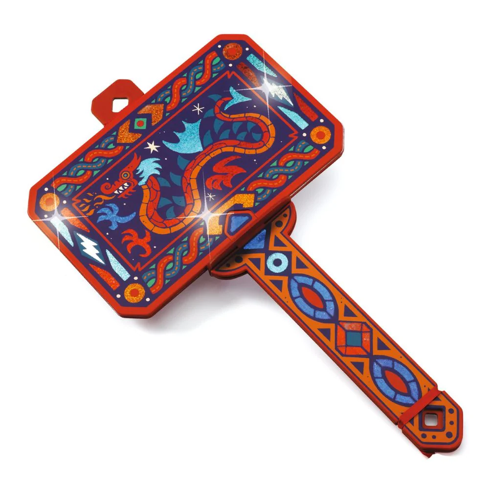 Djeco Do It Yourself - Mosaics and Stickers - Like a Viking - Image 4
