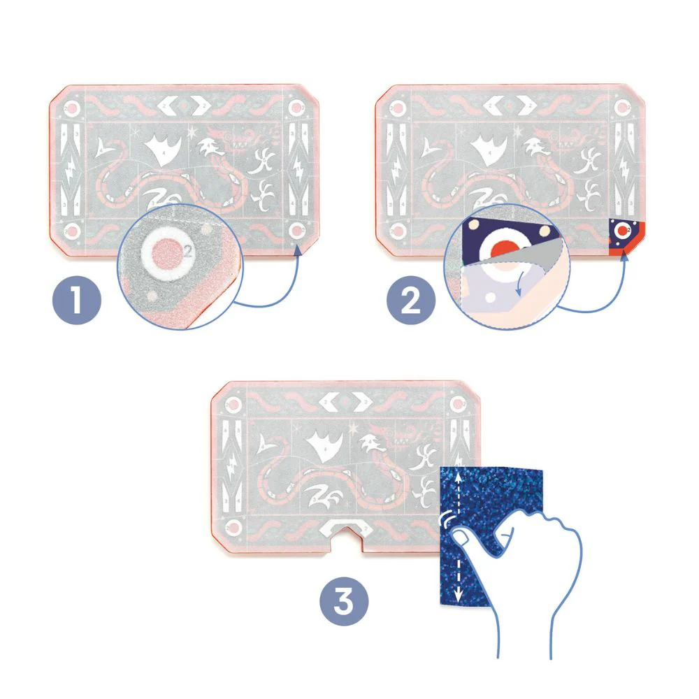 Djeco Do It Yourself - Mosaics and Stickers - Like a Viking - Image 5