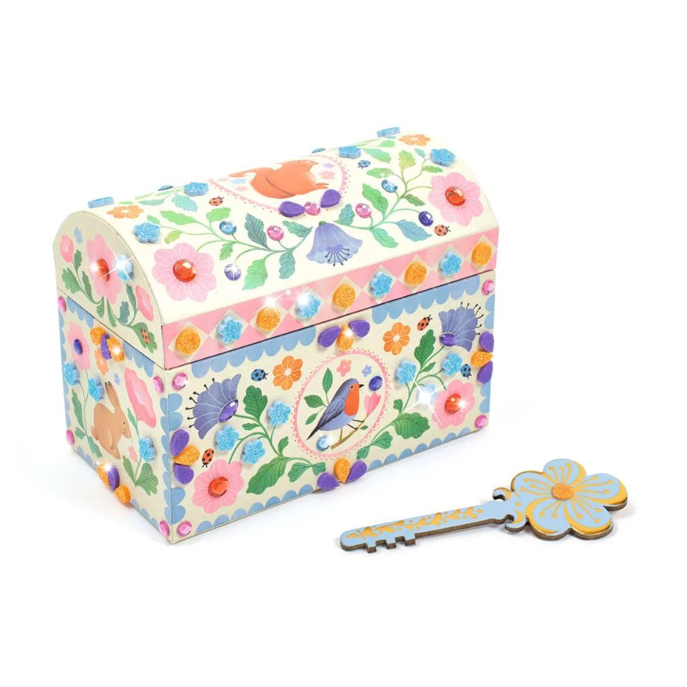 Mosaics Treasure Box to Decorate - Gifts For 5 Year Old Girls + - Image 2