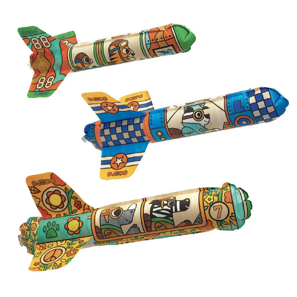 Djeco Do It Yourself - 3 Rocket Ships to Colour Rocket Craft - Image 5