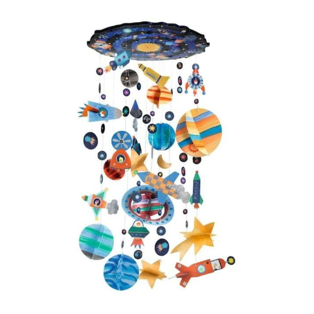Djeco Do It Yourself - Solar System Decorative Mobile To Paint 7 Yrs + - Image 3
