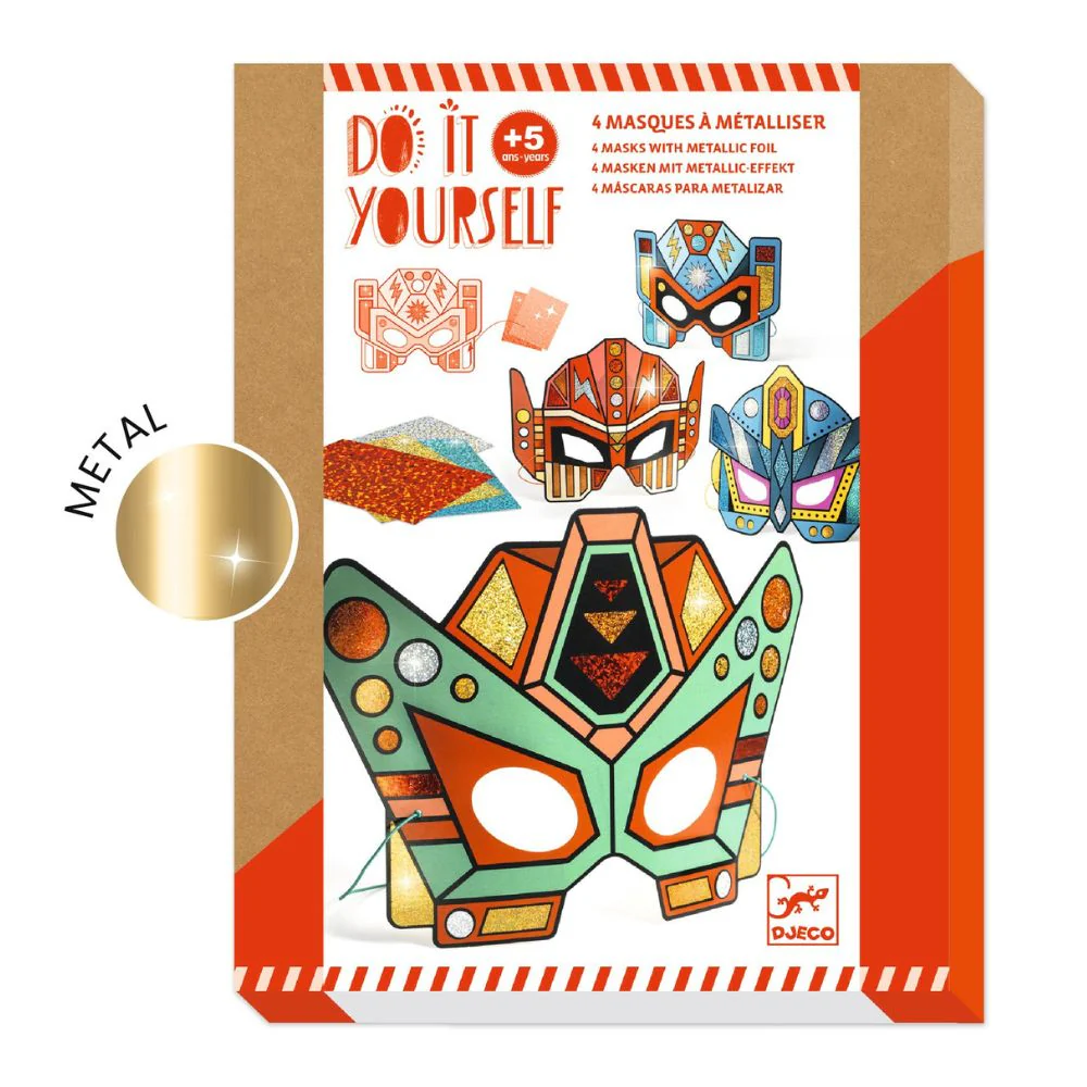 Djeco Do It Yourself - Super Robots Masks To Make - Image 7