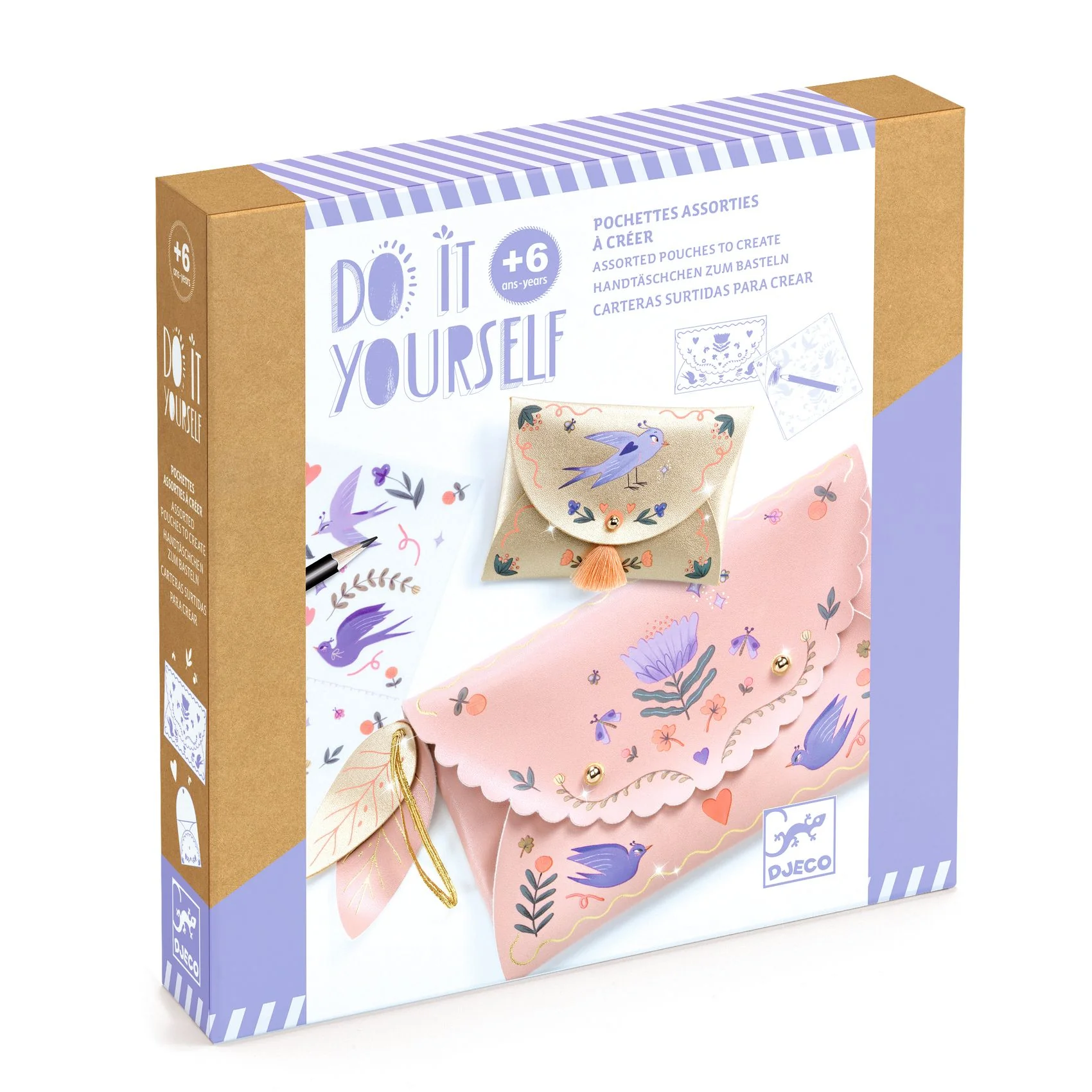 Djeco Do It Yourself - Sweet Fashionista Girls Craft Kit - Image 2