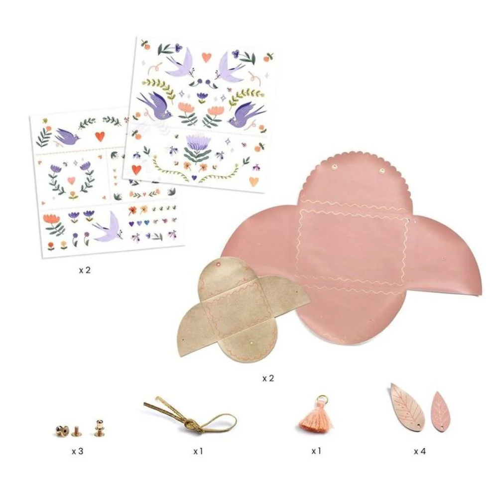 Djeco Do It Yourself - Sweet Fashionista Girls Craft Kit - Image 4