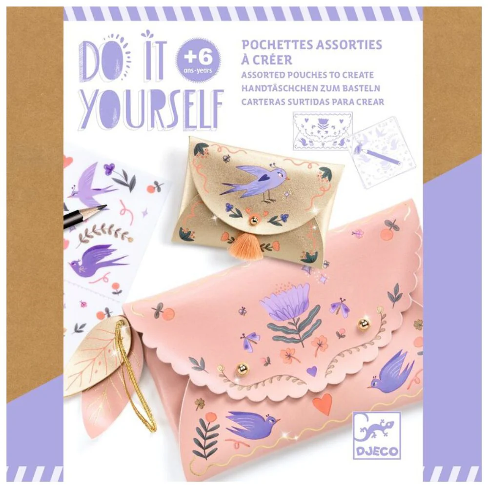 Djeco Do It Yourself - Sweet Fashionista Girls Craft Kit - Image 5