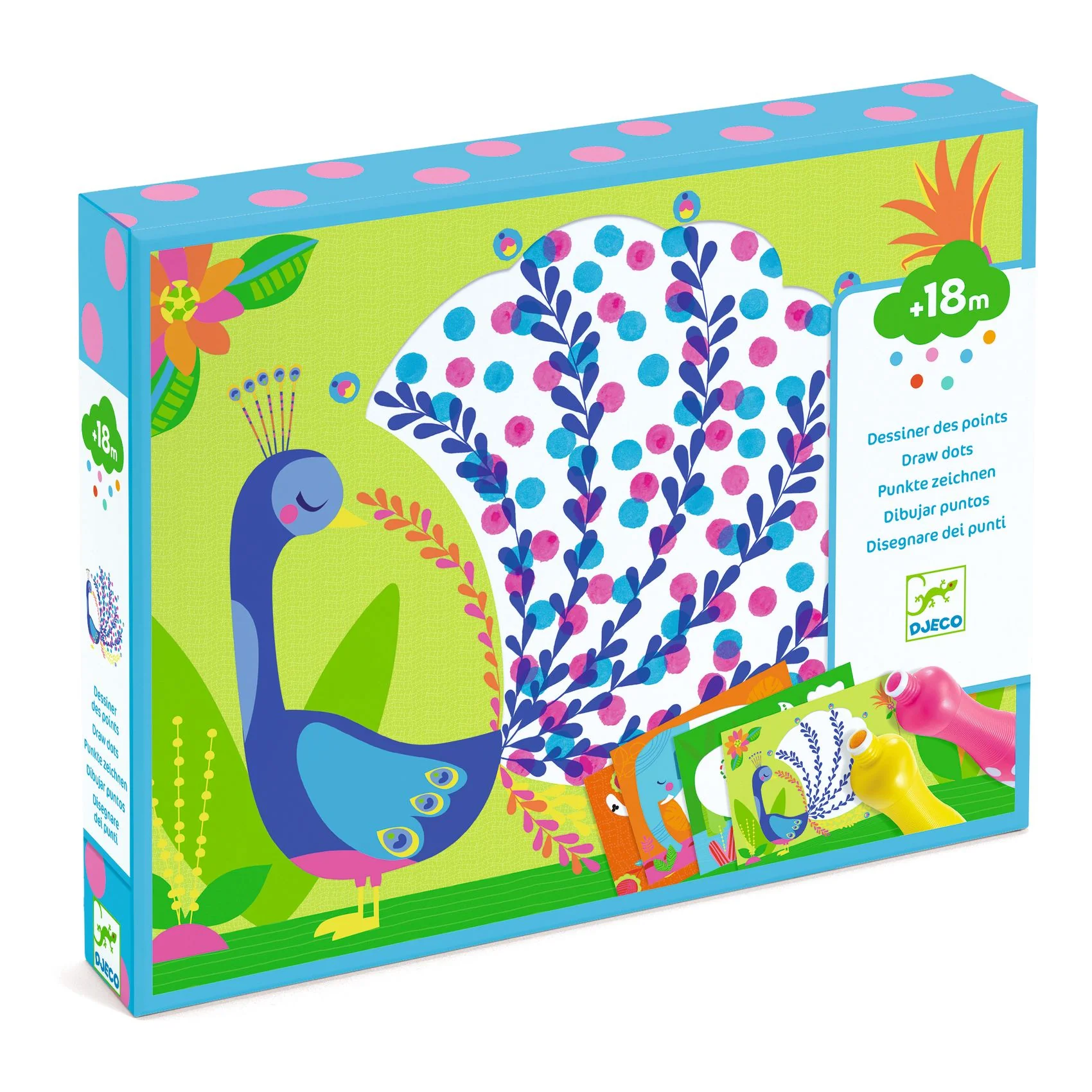 Djeco Draw Dots - It's All About the Dots 18 mths+ - Image 2