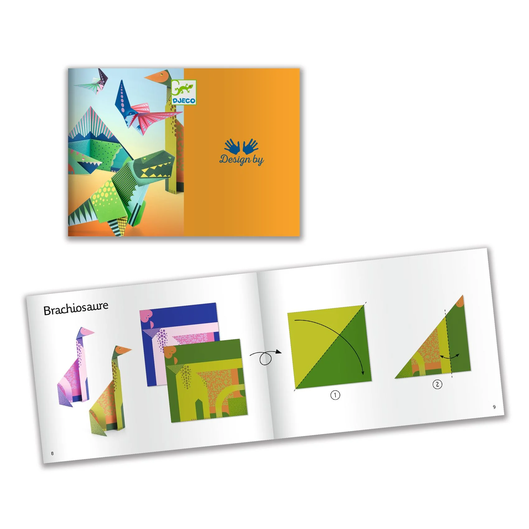 Djeco Easy Origami - Dinosaurs - Image 7