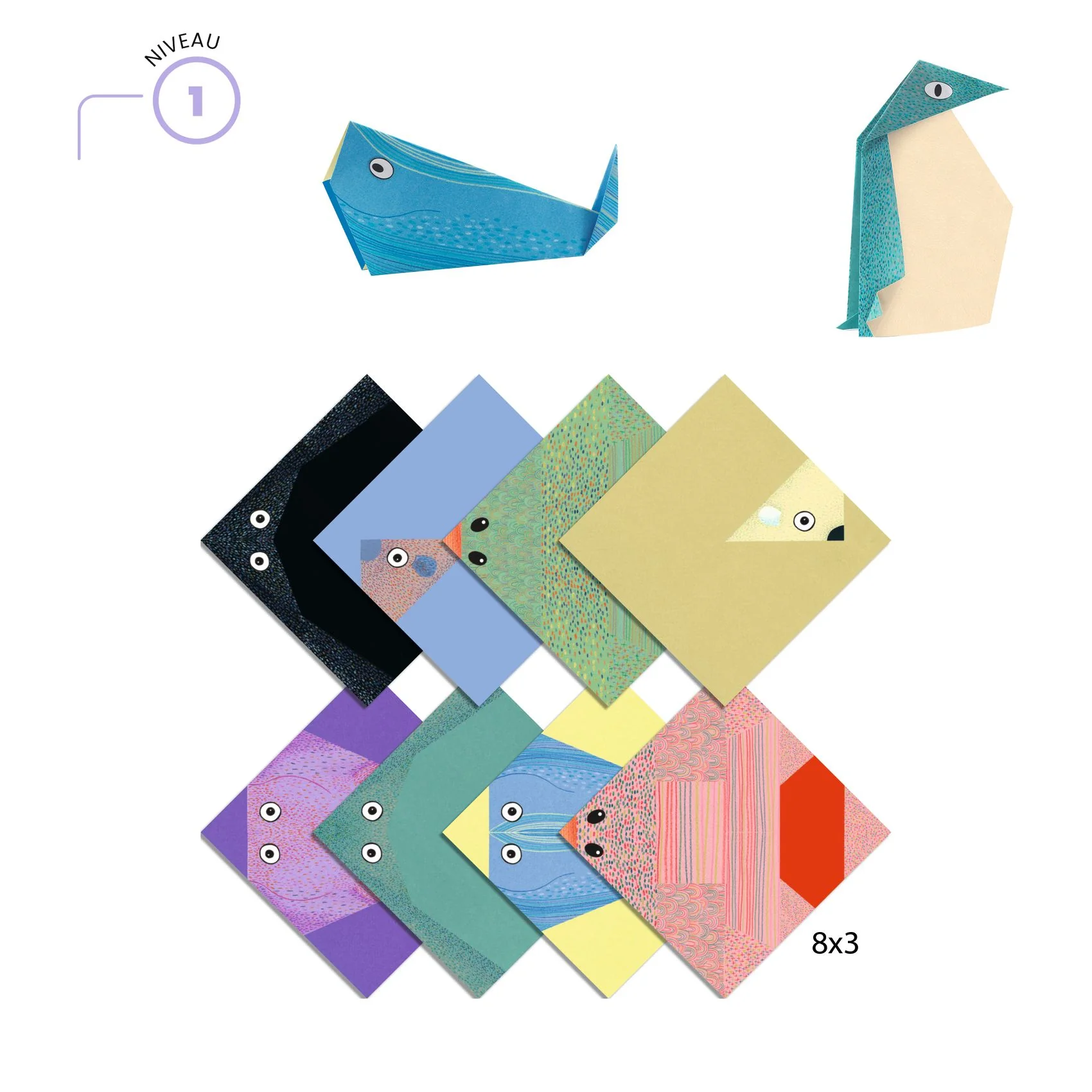 Djeco Easy Polar Animal Origami - Image 5