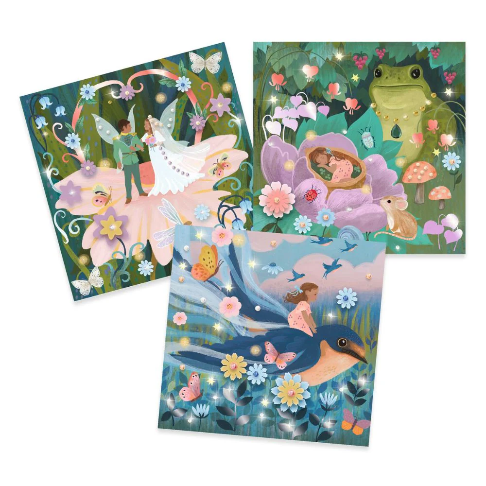 Djeco Fairy Tales To Decorate - Thumbelina - Image 2