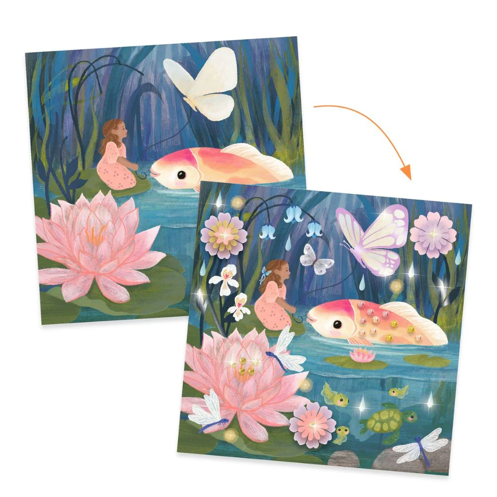 Djeco Fairy Tales To Decorate - Thumbelina - Image 3