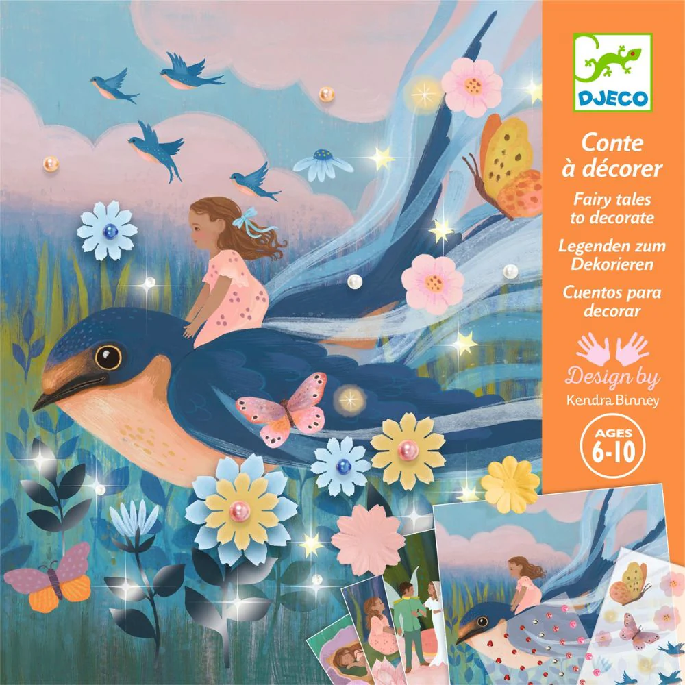 Djeco Fairy Tales To Decorate - Thumbelina - Image 4