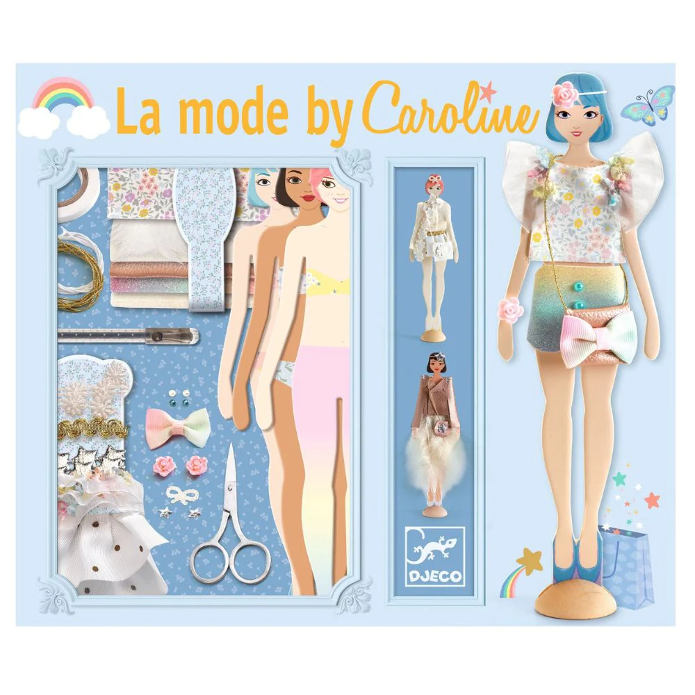 Djeco Fashion By Caroline, Fashion Design Toy - Image 5
