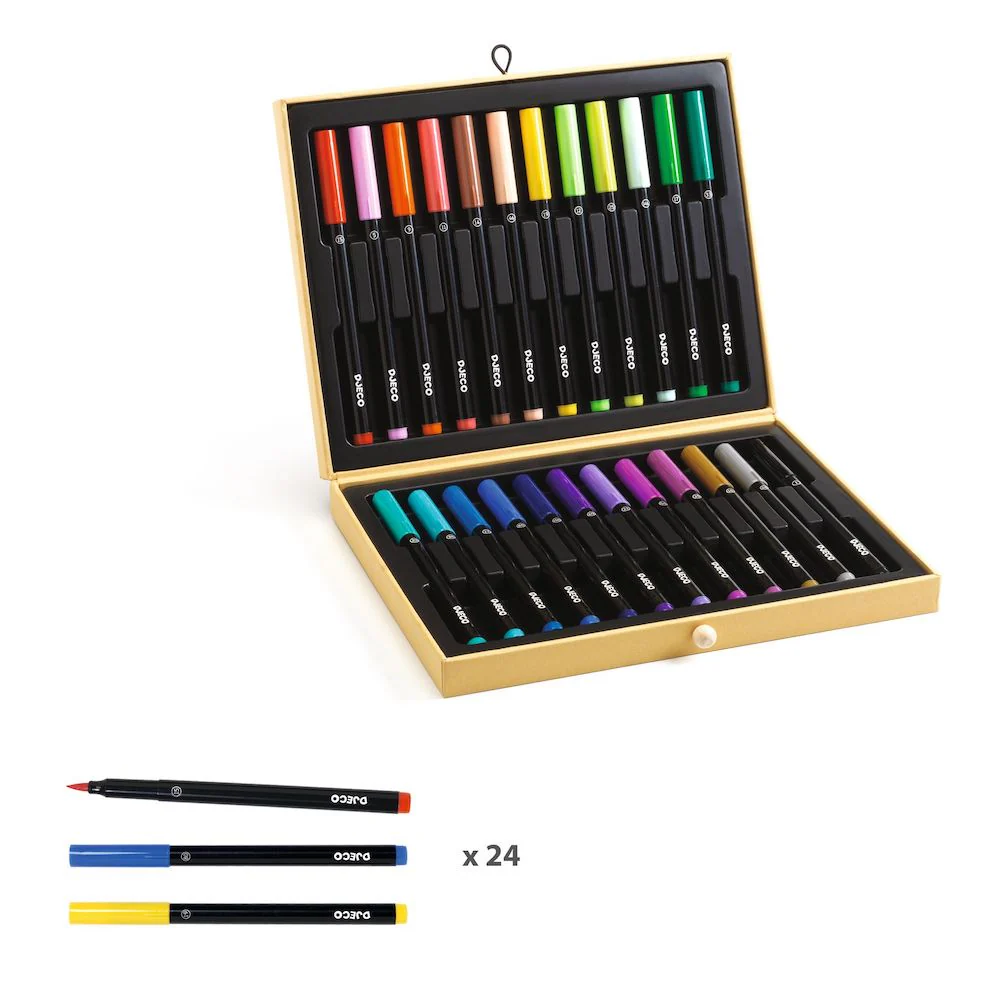 Djeco First Brush Pens Box - Image 2