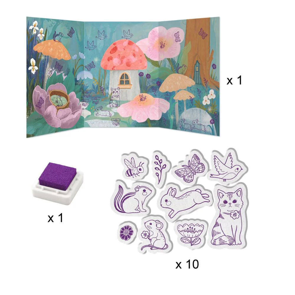 Djeco Fluffy Box - Multi Activity Art Box - 6 Projects to Make - Image 2