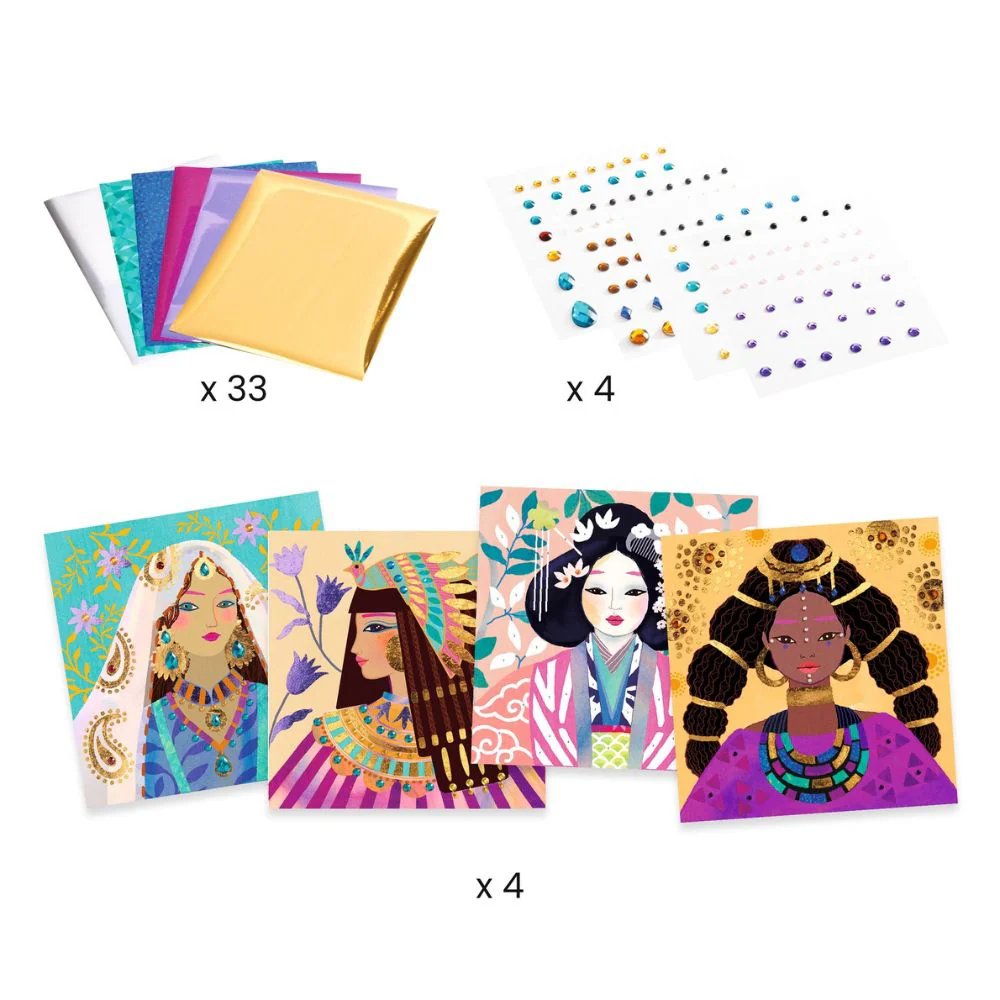 Djeco Foil Art - Precious Jewels - Image 3