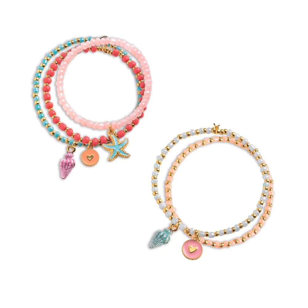 Djeco Friendship Bracelets Kit - You & Me - Sea Multi-Wrap - Image 4