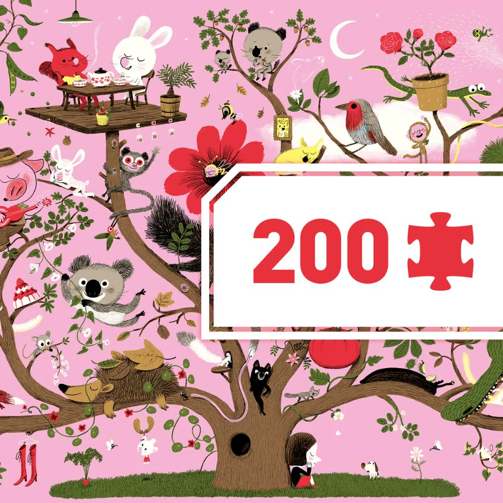 Djeco Gallery Puzzle Arbracadabra Childrens Jigsaw Puzzle, 200 pcs - Image 3