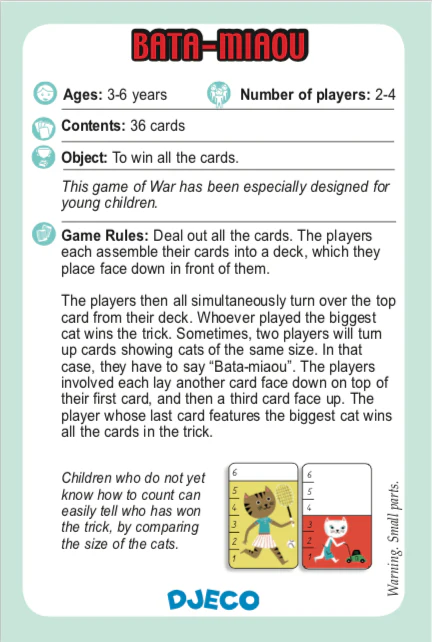 Djeco Bata-Miaou - A Top Trumps Classic Game - Image 3