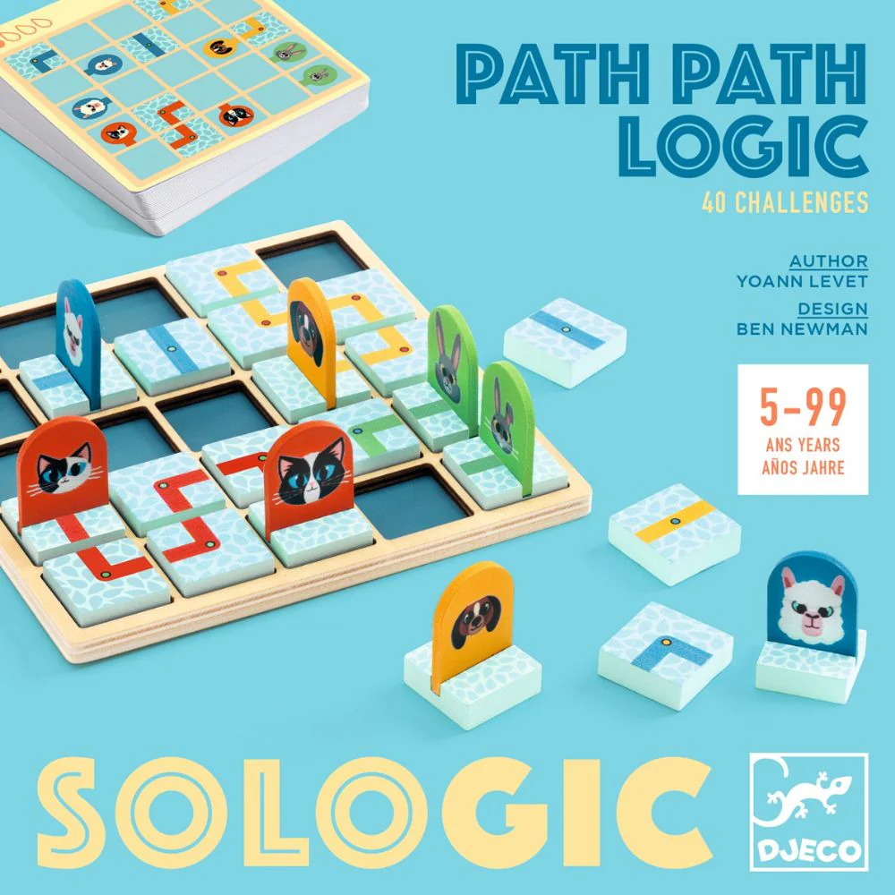 Djeco Games - Path Path Logic 40 Challenges! - Image 3