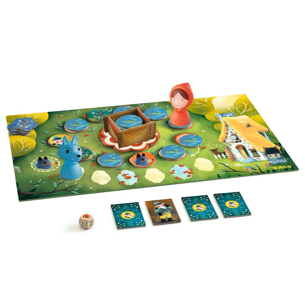 Djeco Games - Redwoods A Cooperative Red Riding Hood Game - Image 2