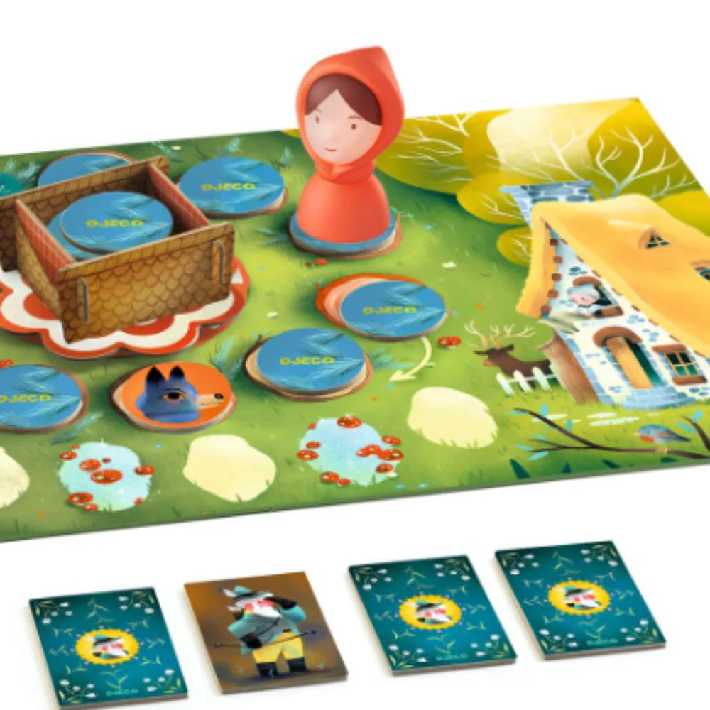 Djeco Games - Redwoods A Cooperative Red Riding Hood Game - Image 3