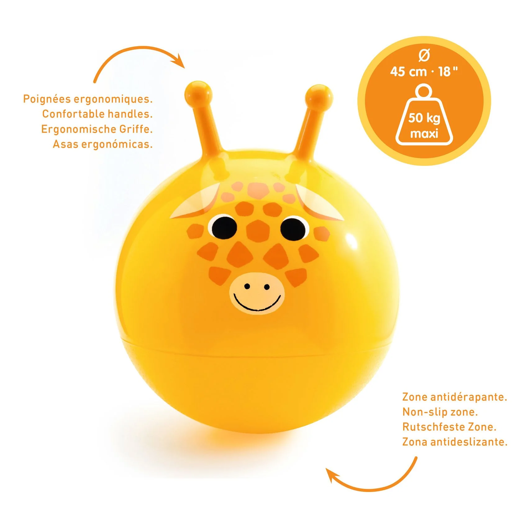 Djeco Gigi Jumping Ball - Image 3