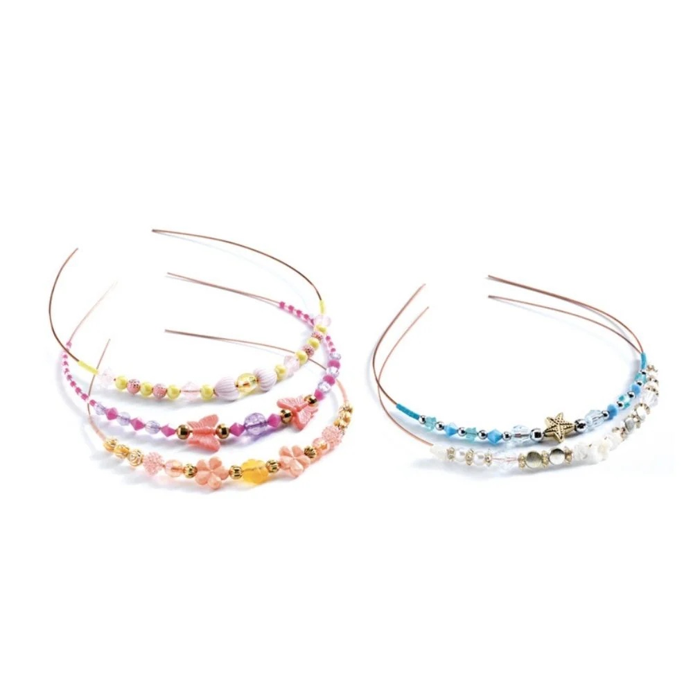 Djeco Headbands and Threading Tray - Precious - Image 3