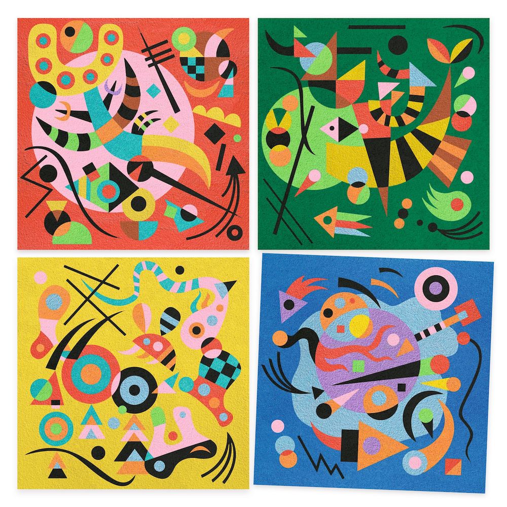 Djeco Inspired By - Abstract (Vassily Kandinsky) - Sand Art Activity - Image 3