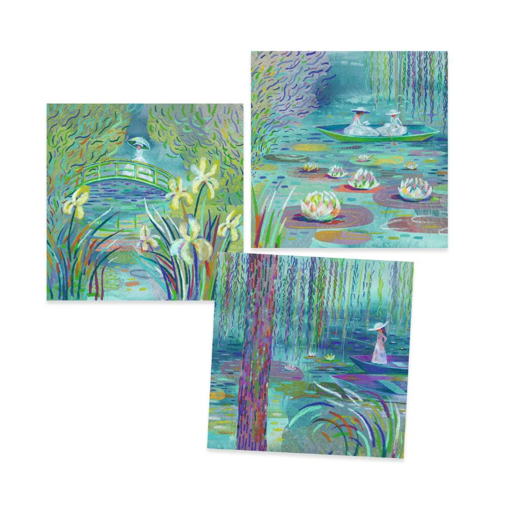 Djeco Inspired By - Monet’s Water Lilies - Image 3