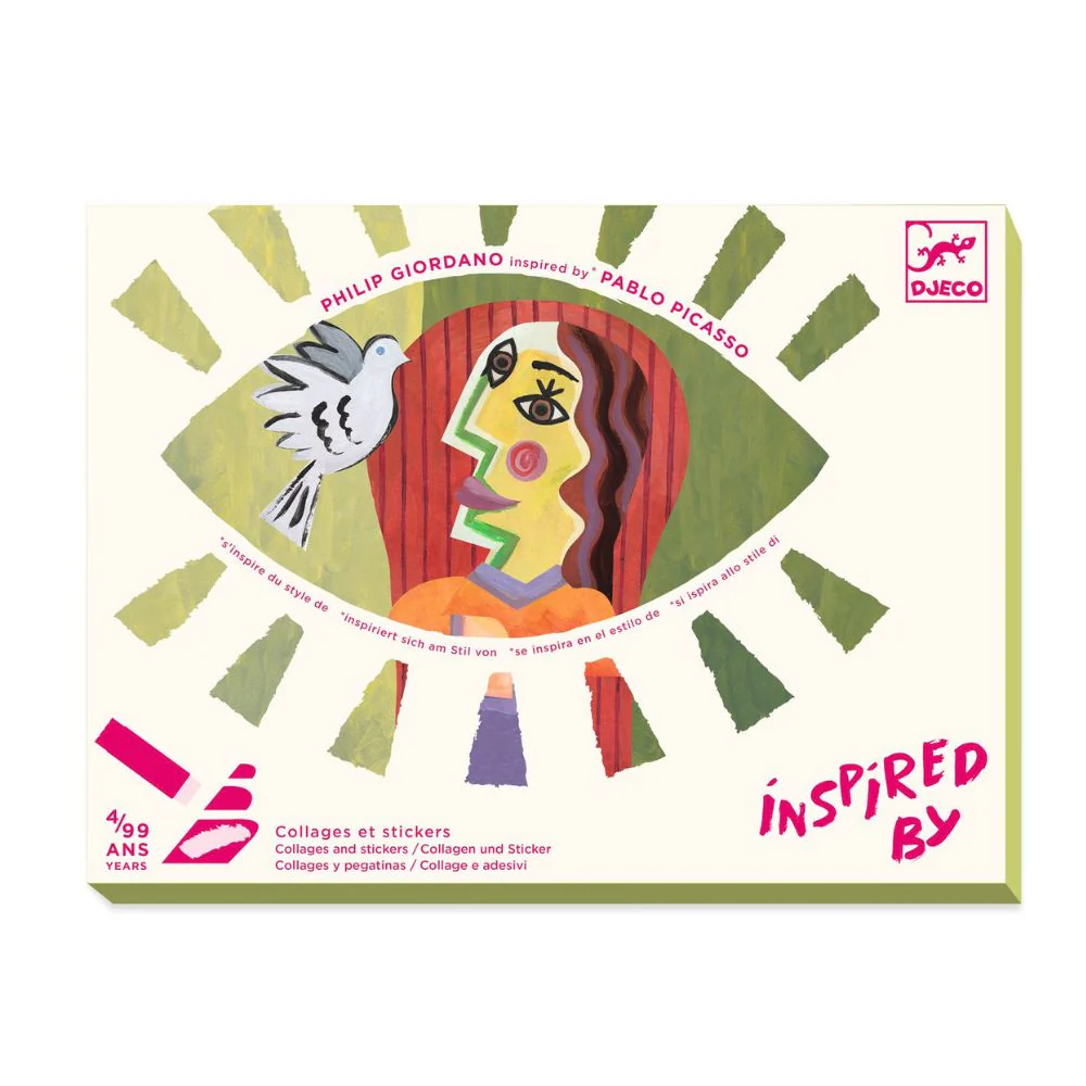 Djeco Inspired By Pablo Picasso - Collages and Stickers - Image 5