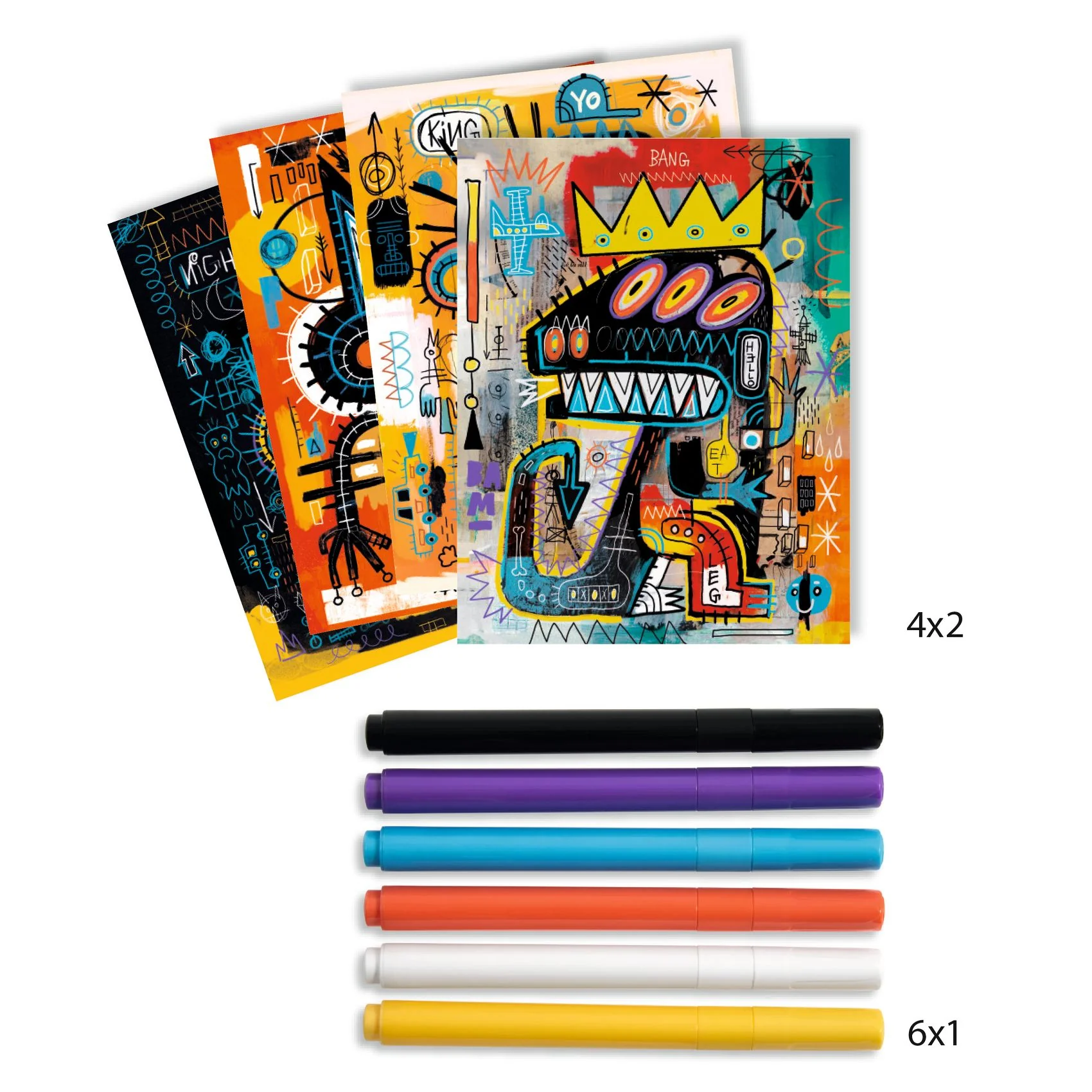 Djeco Inspired By - Street Art Basquiat Style - Image 4