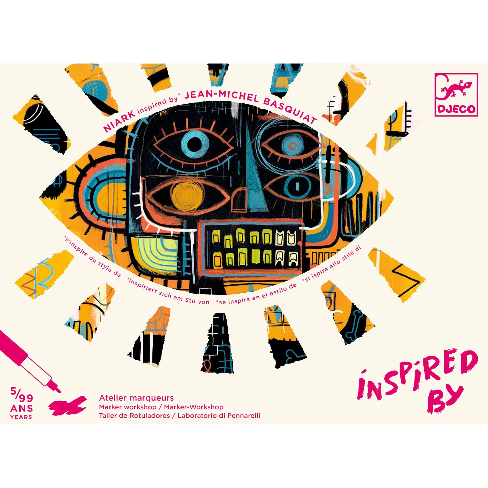 Djeco Inspired By - Street Art Basquiat Style - Image 7