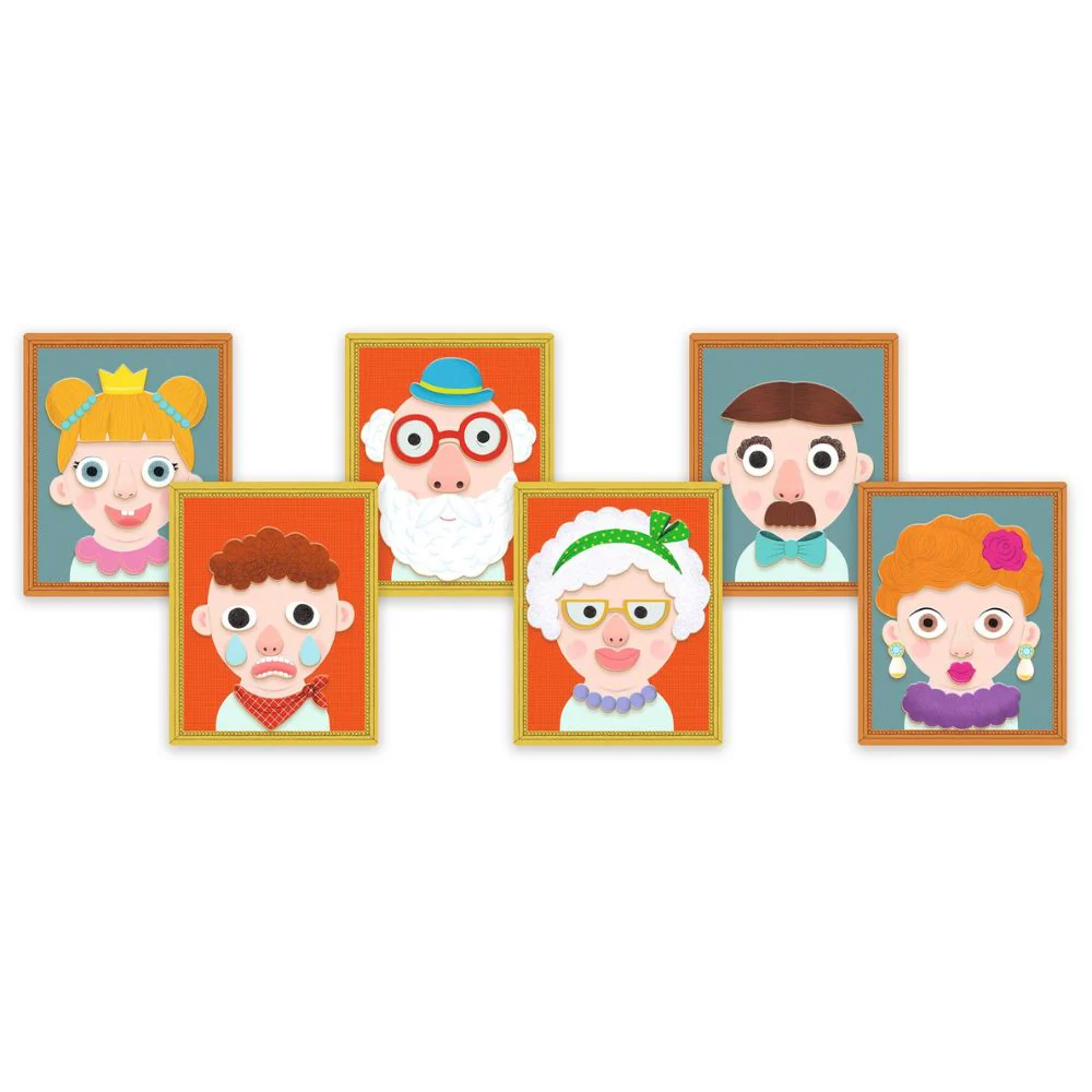 Djeco Inzebox Portraits - Magnetic Games - Image 3