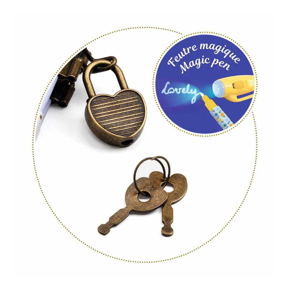 Djeco Kendra Secret Diary with Lock - Image 3