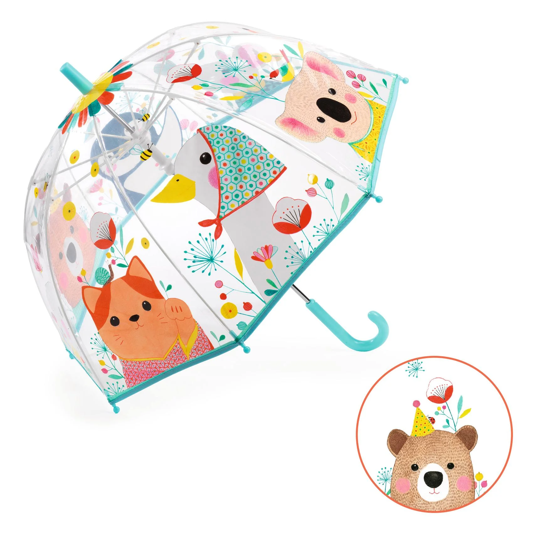 Djeco Kids Umbrella - Nature - Image 2