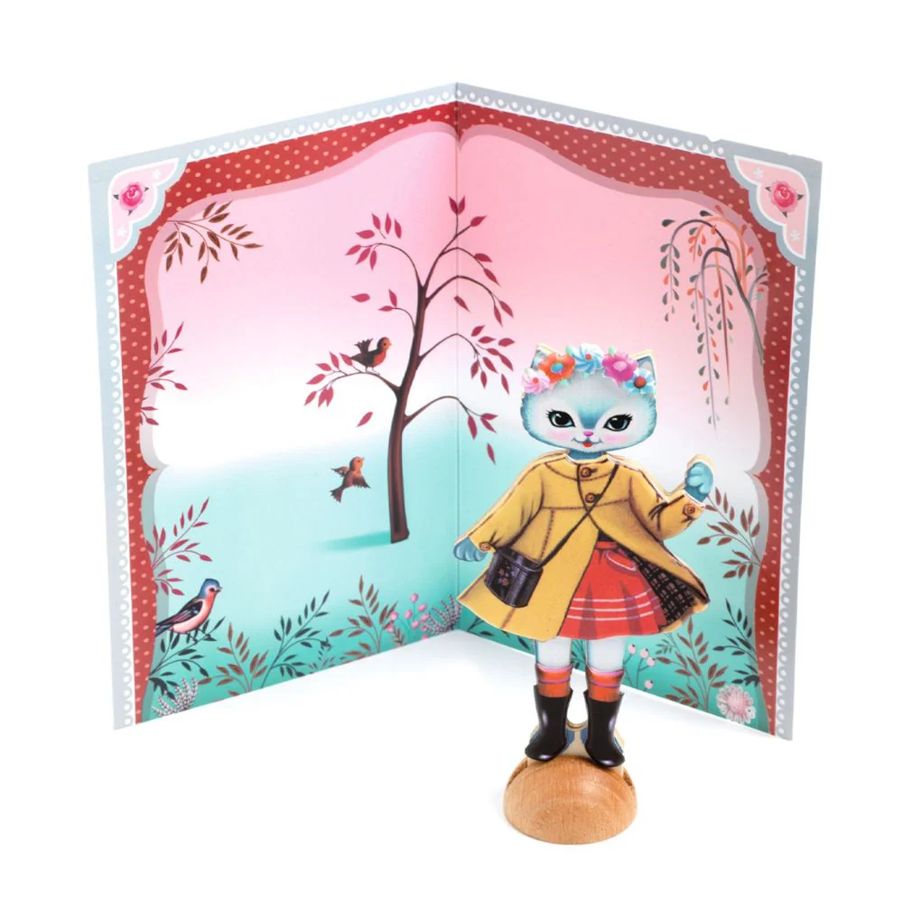 Djeco Little Wardrobe - A collage activity for ages 3+ - Image 3
