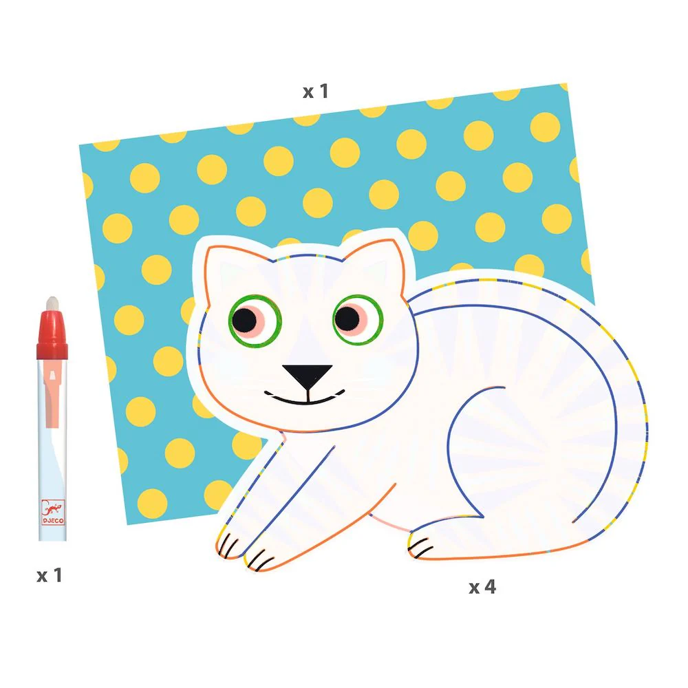 Djeco Magic Colouring - Animalo-Ma - Image 3