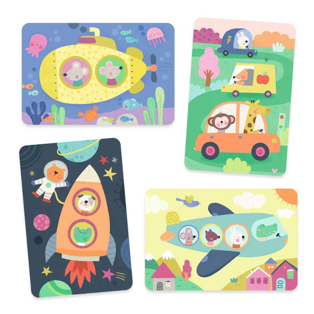 Djeco Magic Colouring - On The Road - Image 5