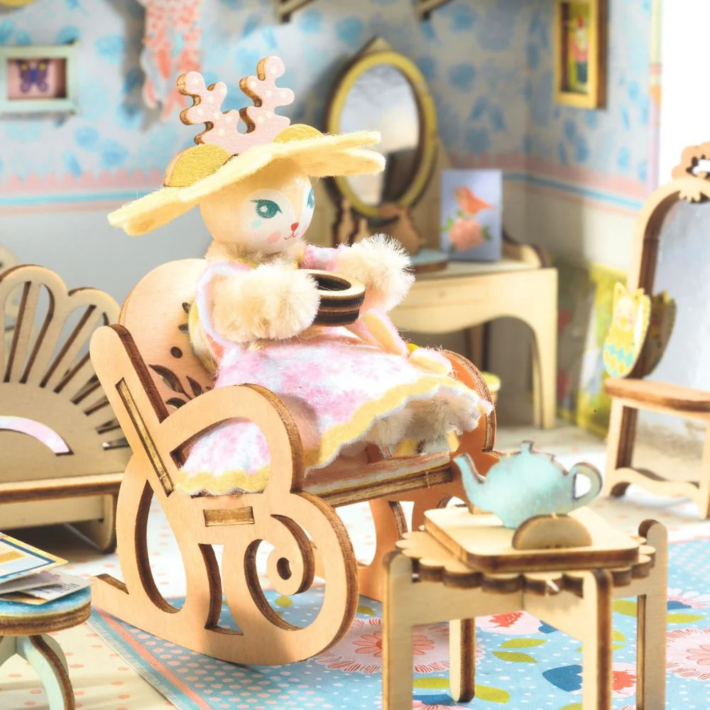 Djeco Mi House Alba - Make Your Own Mini House with Figurines - Image 10