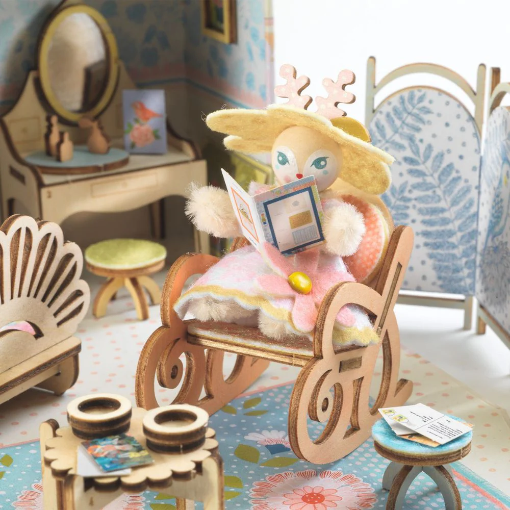 Djeco Mi House Alba - Make Your Own Mini House with Figurines - Image 5