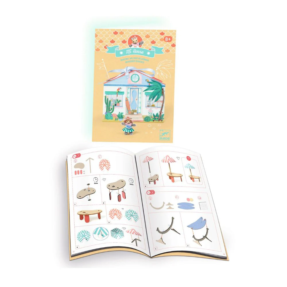 Djeco Mi House Mia - Craft Gifts for Kids - Image 11