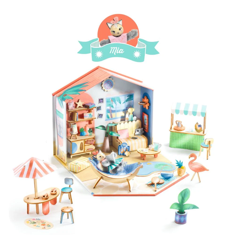 Djeco Mi House Mia - Craft Gifts for Kids - Image 2