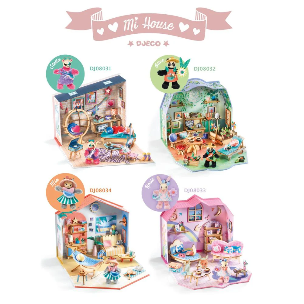 Djeco Mi House Mia - Craft Gifts for Kids - Image 5