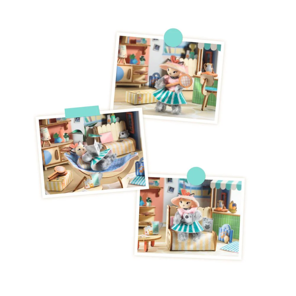 Djeco Mi House Mia - Craft Gifts for Kids - Image 9