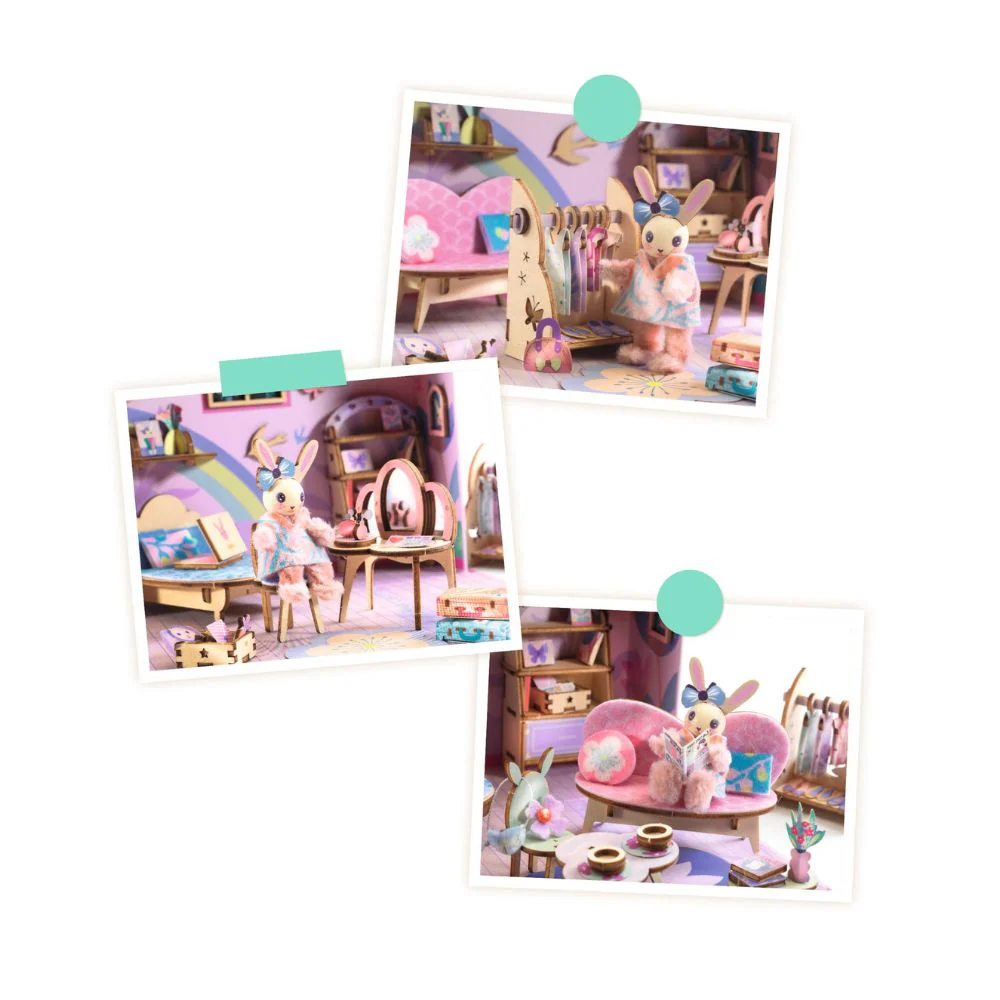 Djeco Mi House - Rosie, Craft Gifts For Girls - Image 10