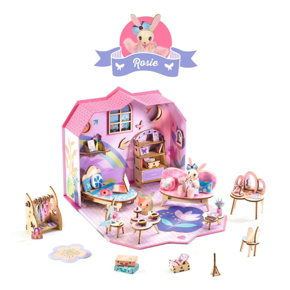 Djeco Mi House - Rosie, Craft Gifts For Girls - Image 3