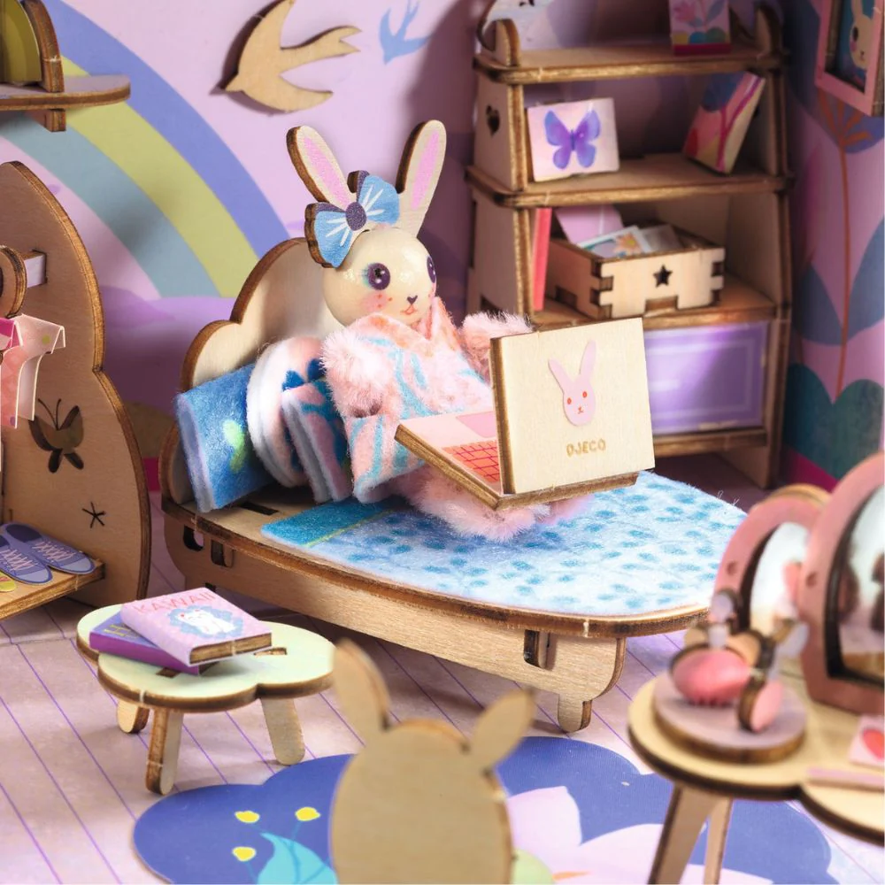 Djeco Mi House - Rosie, Craft Gifts For Girls - Image 4